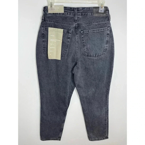 Everlane The Curvy 90’s Cheeky Straight Jean size 28 in washed black NWT - Picture 4 of 9